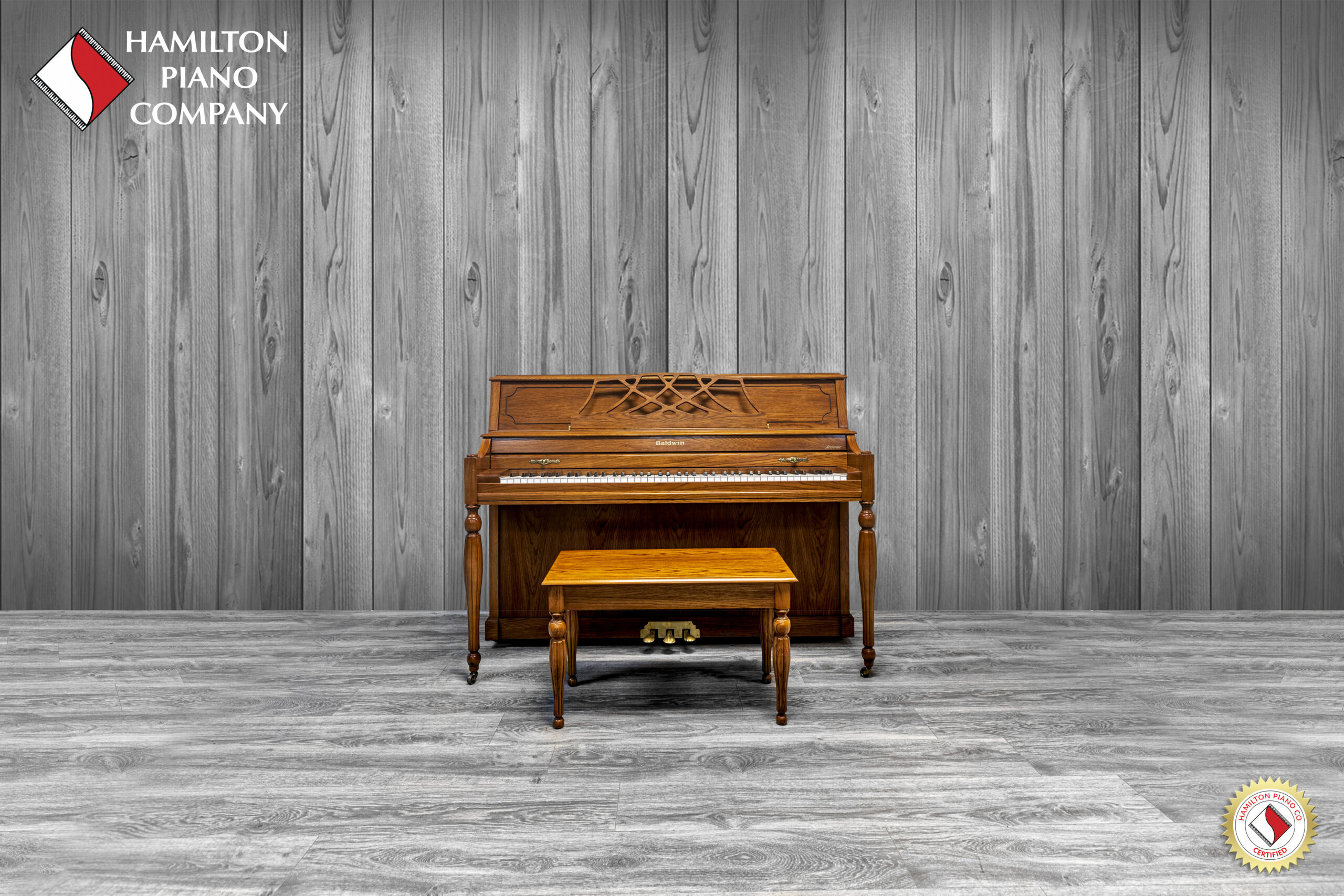 Vertical Baldwin Piano from Hamilton Piano Company in West Palm Beach