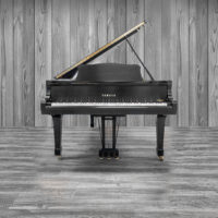Satin Ebony Yamaha C3 Grand Piano for sale near me, Hamilton Piano co West Palm Beach