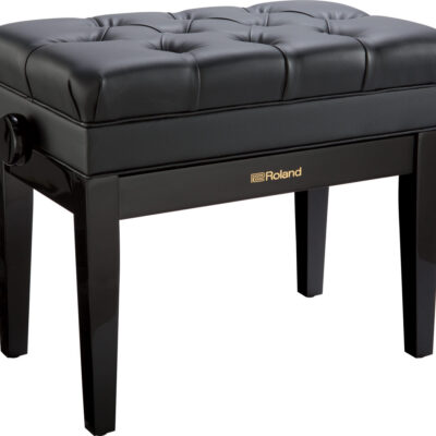 Roland RPB-500PE adjustable piano bench with storage compartment.