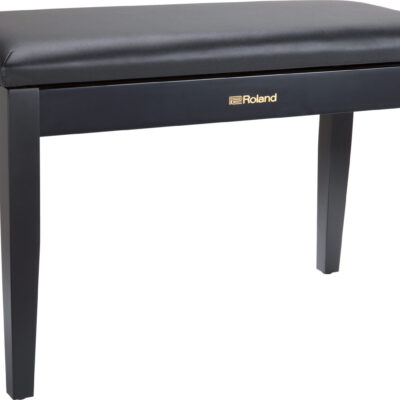 Roland RPB-D100BK duet piano bench finished in satin black.