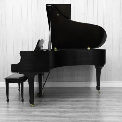Yamaha C3 Grand Piano in hand-rubbed satin ebony finish.